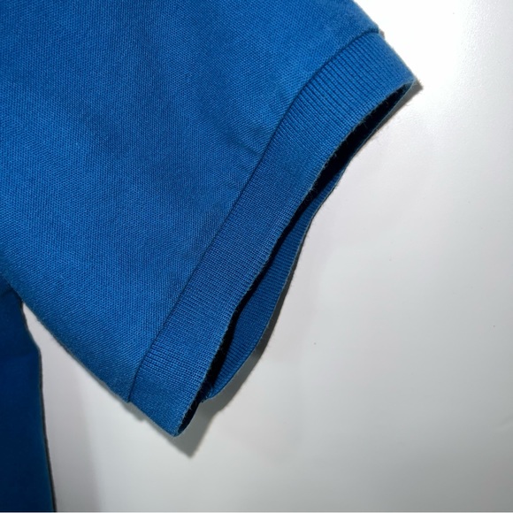 Columbia Button Up Adult XL Mens Blue Short Sleeve 100% Cotton Polo - Picture 10 of 16